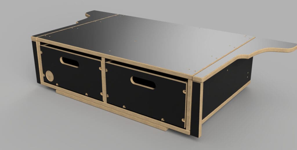 Jeep JLU (+4xe) Ultralite Drawer System